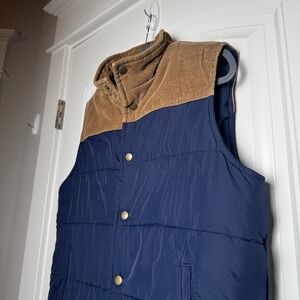 J.Crew Corduroy Puffer Vest